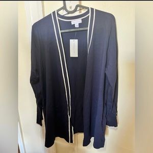 Charter Club. Women's Sleeve Swing Cardigan Sweater. Petite Large